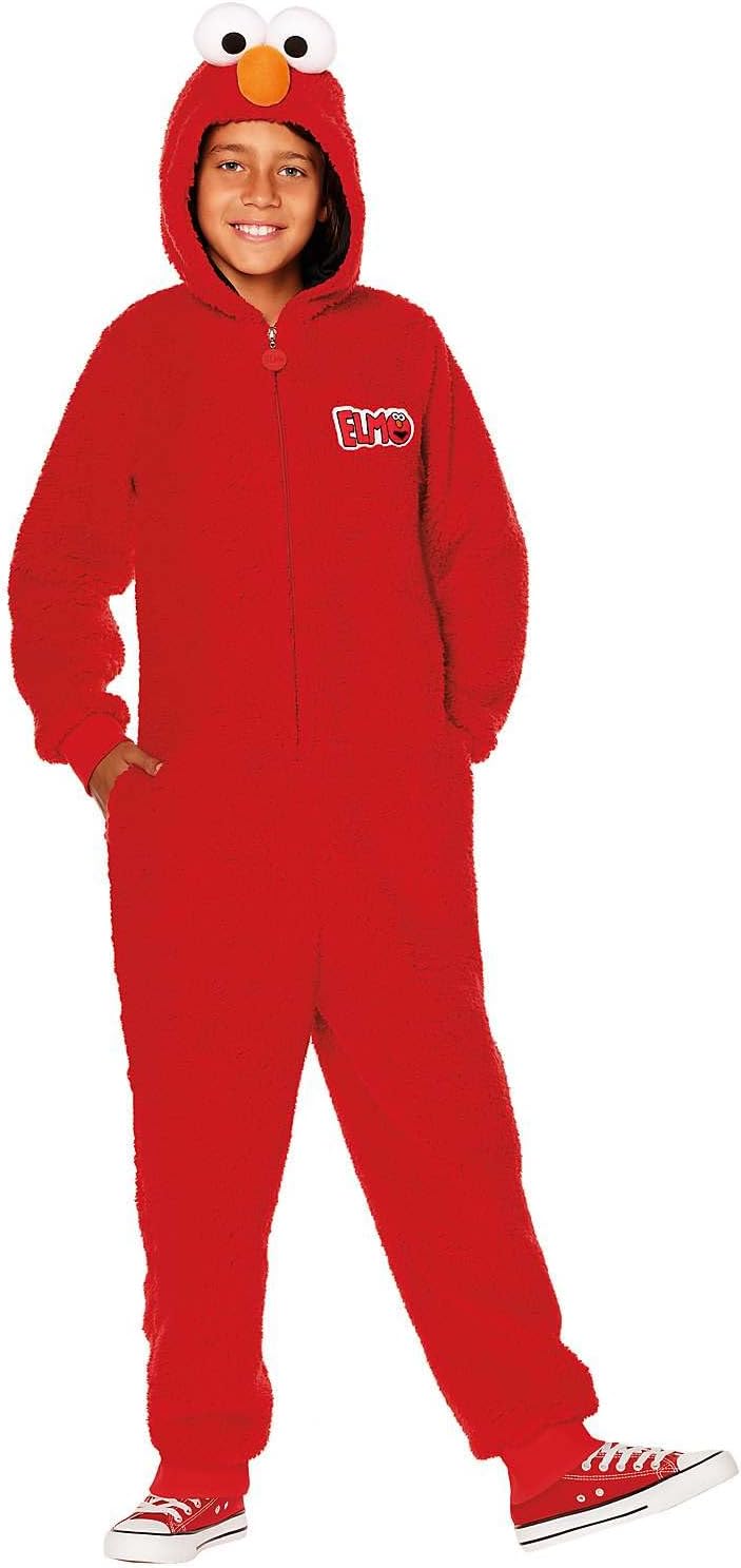 Spirit Halloween Sesame Street Kids Elmo Jumpsuit Costume | Officially Licensed | One-Piece Outfit