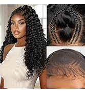 PROTEA Braided Wigs for Black Women, Lightweight Synthetic Handmade Braids Wig with Baby Hair, Br...