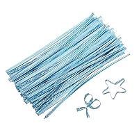 800 Bridas Metálicas Twist Ties Uxcell – Cierres Plateados De 15cm Para Bolsas (Plata)