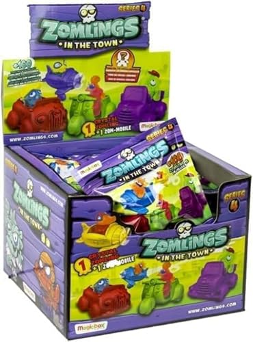 ZOMLINGS in The Town Series 4 Caja Completa de 24 Sobres Sorpresa