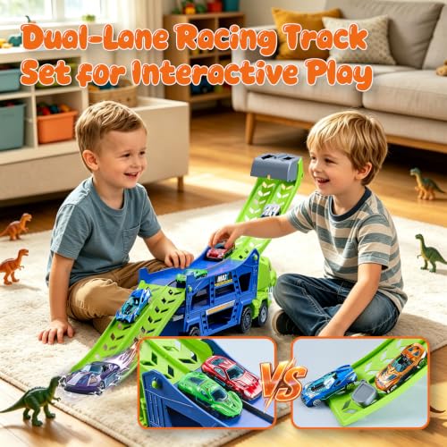 Dinosaur Transport Truck Toy  - image 5