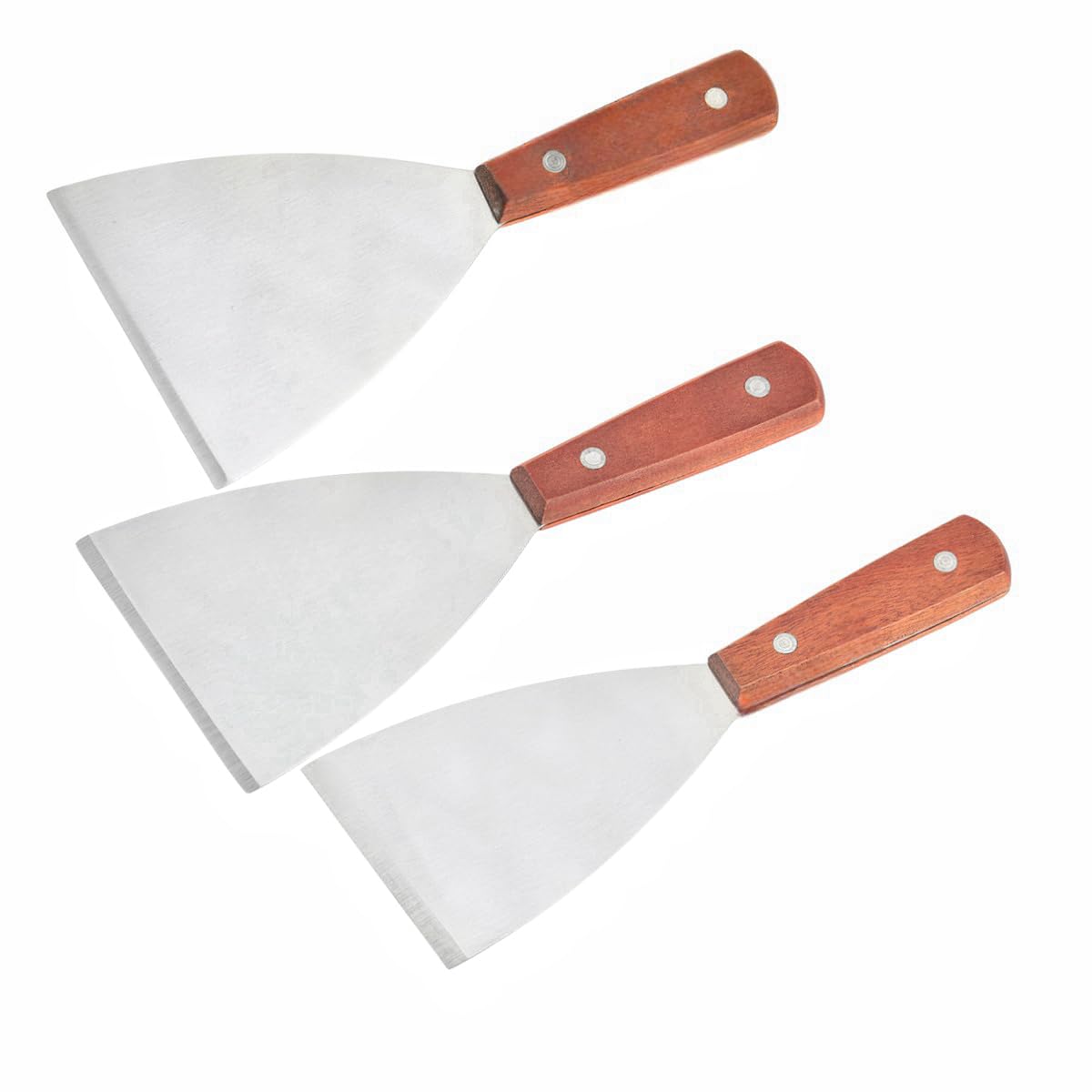 Spatola triangolare in acciaio inox Utensili di Paderno | Made In Cucina