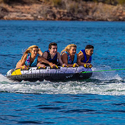 Rave Sports 02408 Mass Frantic 4-Rider Towable, 76" (163Cm) Diameter Inflated Surface #TOP2