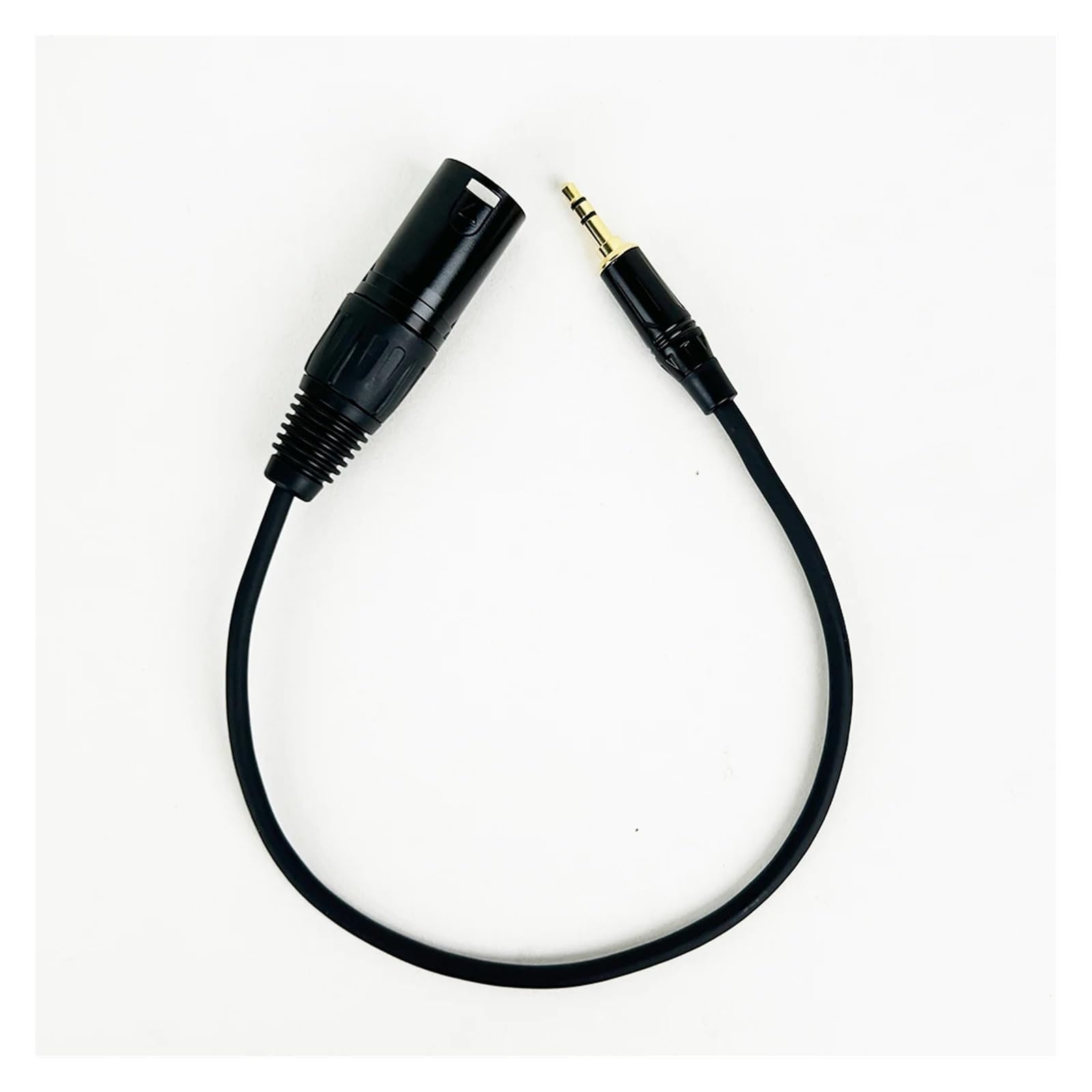 Cavo adattatore da 3,5 mm a XLR maschio jack sbilanciato 1/8 di pollice TRS stereo a pin cavo audio for microfono(1m)