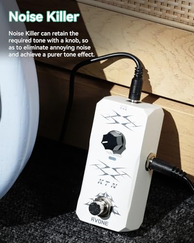 image for RVONE Noise Gate Guitar Pedal, Intelligent Noise Suppressor Pedal with