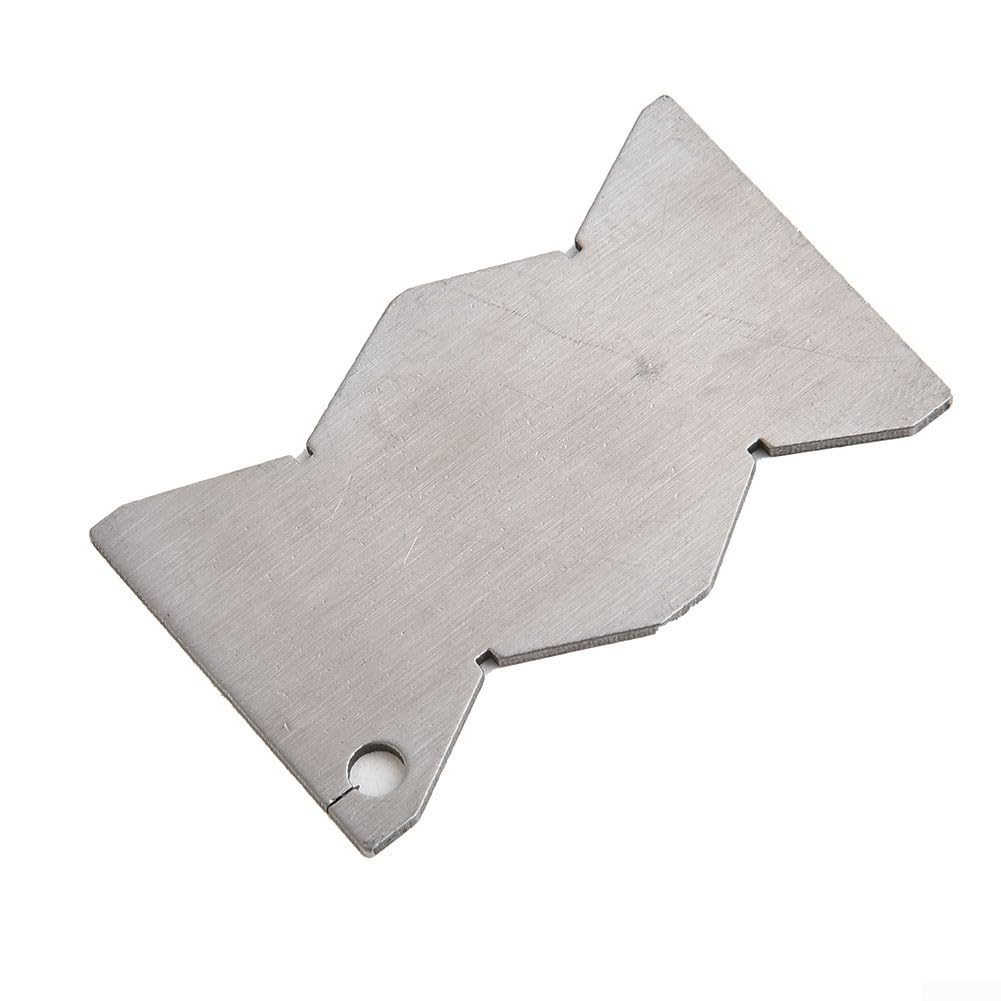 Calibro Angolare In Acciaio Inox - Per Controllo Angolo Utensili Su Tornio Metallico