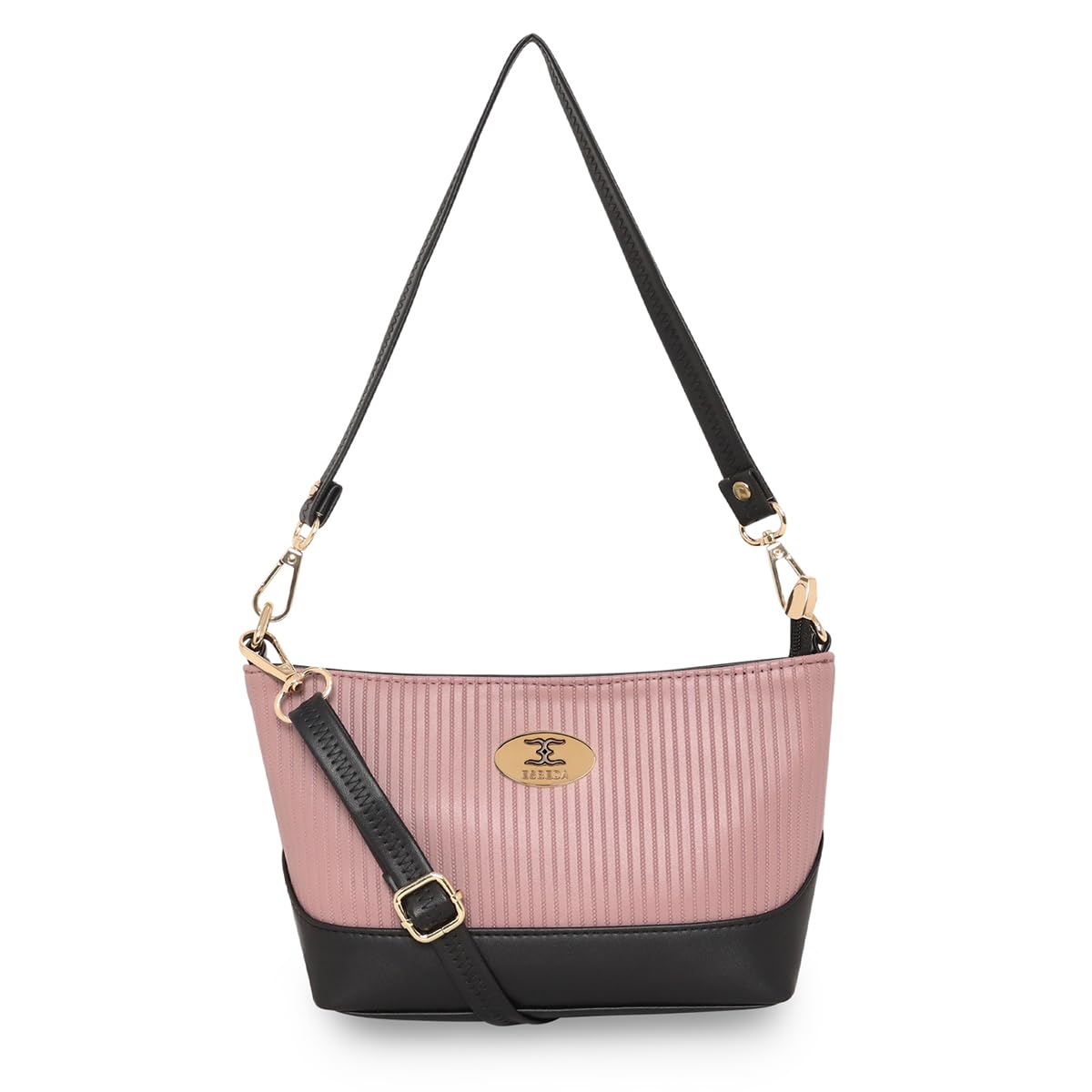 ESBEDA Peach Color Lightweight Dual Handle Sling Bag For Womens (B0CZ7CG3M1) Amazon Price History, Amazon Price Tracker