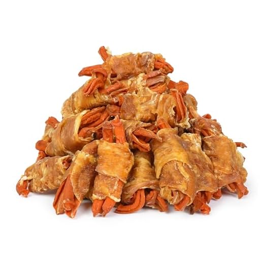 MON2SUN Rawhide Free Dog Treats, Chicken Wrapped Carrot Snacks, Healthy and Natural Chews for Small Dogs, 21.2oz (30 Count - Pack of 1)