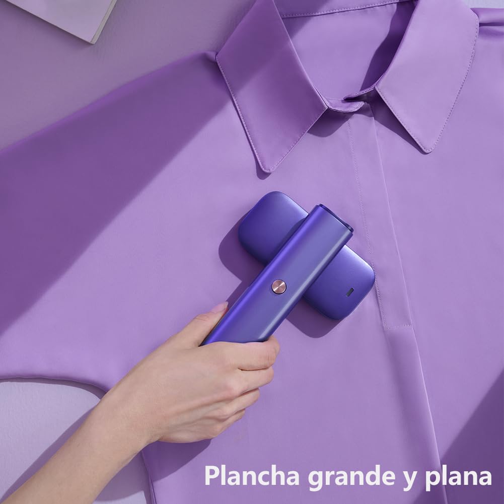 Nesmar G5 Pro Extreme Steam Vaporizador de Mano Profesional 2 en 1 para Ropa y Plancha para Ropa, Solo 1 Libra Ligeramente, 10 Minutos de Vapor Continuo, Vaporizador de Ropa de 1200 W
