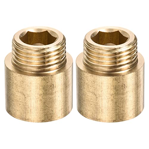 Extensiones de latón macho a hembra M METERXITY G1/2 de 30 mm para grifo y exterior 2