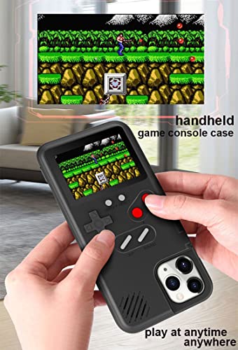 GO-VOLMON Gameboy Case for iPhone 12 Pro Max, Game Console Case for iPhone 12 Pro Max Color Display, Handheld Game Phone Case with 36 Built-in Retro Games Red - Image 3