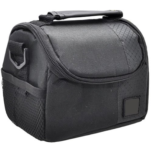 Small Soft Padded Camera Equipment Bag / Case For Canon, Nikon, Sony, Samsung, Olympus, Pentax, Panasonic & More… + Microfiber Cloth #TOP4