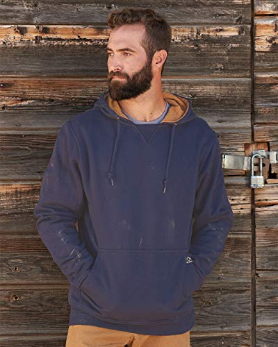 DRI DUCK Woodland Men's Heavyweight Hoodie, 2X-Large, Navy4