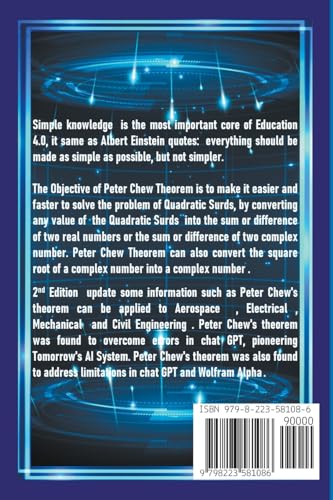 Education 4.0 Knowledge. Peter Chew Theorem [2nd Edition]