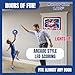 Jesser Hoop Over The Door Mini Basketball Hoop – 2 Gameplay Modes: Shot Clock or Score Keeping, 5