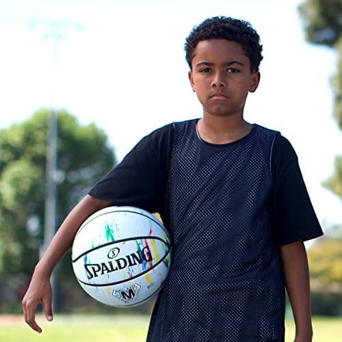 Image of Spalding Outdoor Rubber Basketballs | Performance Rubber Cover Designed for Outdoor Play | Multiple Sizes & Colors