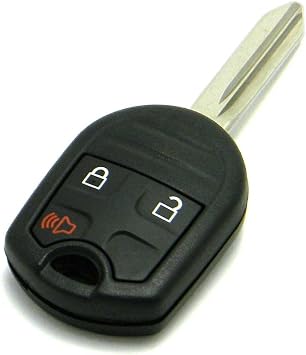 OEM Electronic 3-Button Remote Head Key Fob SA Blade Compatible with Ford Lincoln FCC ID CWTWB1U793, P/N 164-R8070, 164-R8076