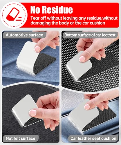 Image of PHIXBEAR Hook and Loop Strips with Super Adhesive Heavy Duty, Heat Resistant Waterproof, Outdoor or Indoor Use, 16 Sets Black 0.98x3.94 Inch