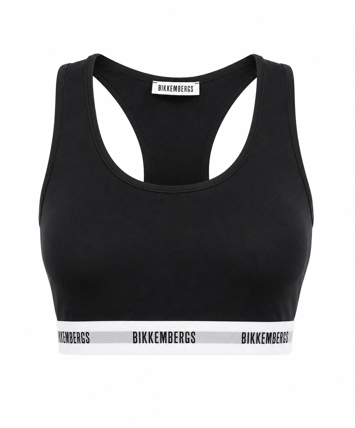 BIKKEMBERGS UNDERWEAR Top Spalla Larga Donna Senza Ferretto in Cotone BKK1UWTP06