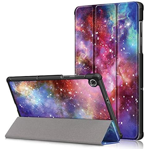 XITODA Case for Lenovo Tab M10 HD (2nd Gen) TB-X306X/TB-X306F - PU Leather Smart Shell Stand Cover Case for Lenovo Tab M10 HD (2nd Gen) 10.1 Inch 2020 Tablet(*milky Way) Cover