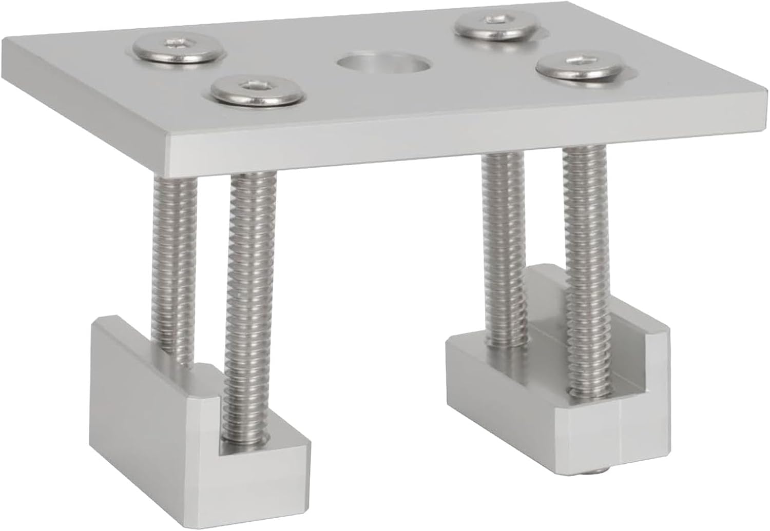 Stake Pocket Antenna Mount Bracket for CB HAM Radio, Heavy Duty Aluminum Antenna Base Compatible with Ford F-Series Chevy Silverado Ram 1500/2500/3500 Toyota Tundra