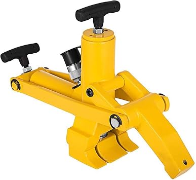 2.34" Cast Iron Hydraulic Bead Breaker, 13.8 T Heavy Duty Hydraulic Bead Breaker Self-Retracting Tire Changer Tractor Truck 10000psi for Skidder Tires with Wheel Still On