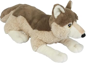 Ravensden Soft Toy Plush Wolf 45cm