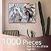 1000 Piece Indian Tribal Girl Puzzle - African Themed Horse Puzzle for Adults