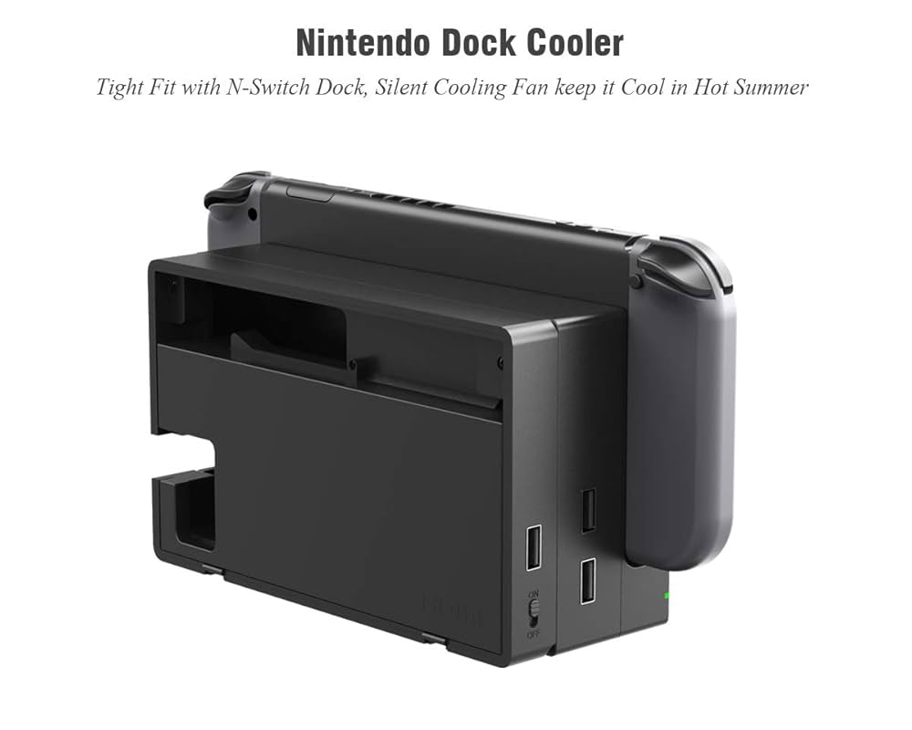 Nintendo Switch 本体 ドッグ 冷却ファン ジャンク品 Switch冷却ファン ハイパワー 冷却クーラー ニンテンドー