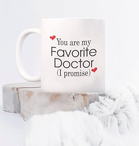 Miniatura 3 de Doctor - Taza de café de 11 onzas  Eres mi médico favorito  Regalo único de humor sarcasmo para médico, regalo de agradecimiento para doctor
