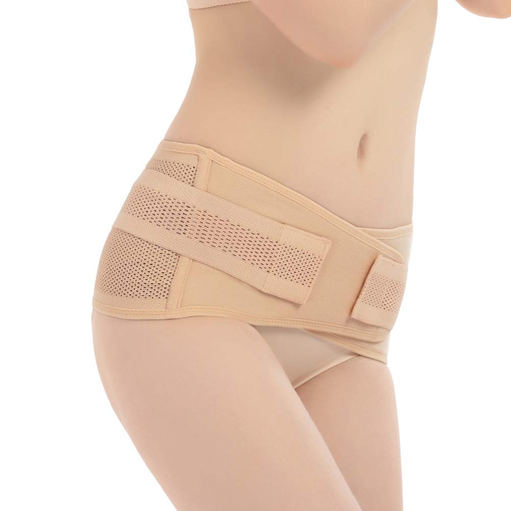 ANMODUXYSacroiliac SI Hip Belt, Lumbar Support, Si Joint Support Belt, Anti-Slip Alleviate Sciatic, Pelvic, Hip Brace for Sciatic Nerve Pain,B,M