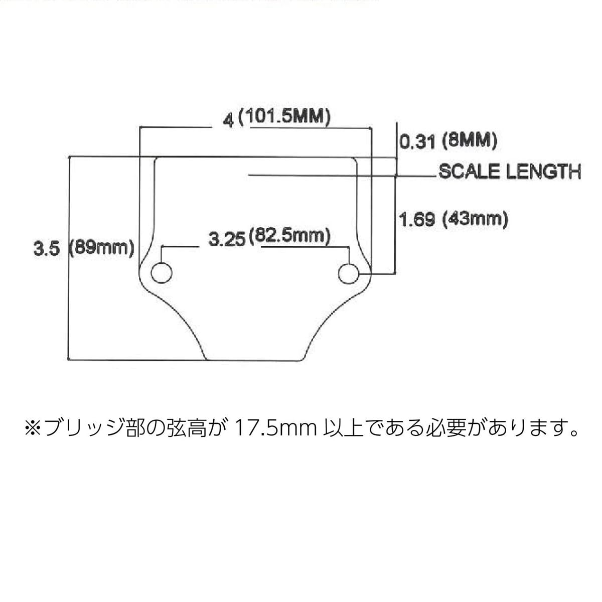 Amazon.co.jp: STETSBAR (ステッツバー) ストップテイル用トレモロ 