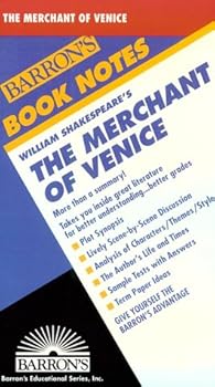 Paperback Merchant of Venice, The (Barron's Book Notes) Book