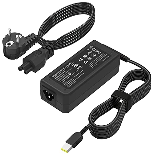 Nouvel Adaptateur Secteur USB 90W pour Lenovo Thinkpad X1 T460 T450 T430 T440 T440P T540P 440S T460S T560 E560 E550 E440 IdeaPad Z510 Z710 PA-1900-081 Cordon d'alimentation pour Ordinateur Portable Cover