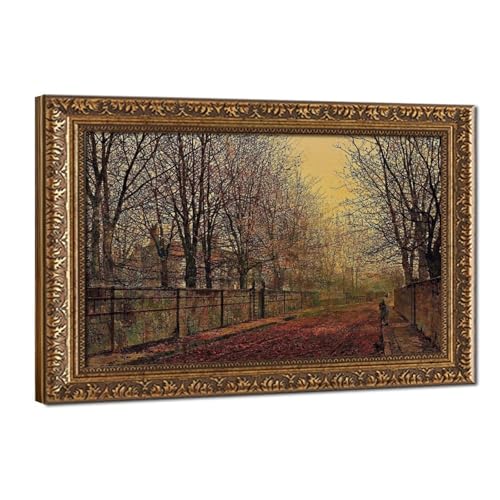 Impression sur toile Grimshaw pour décoration murale de bureau et salon raffiné