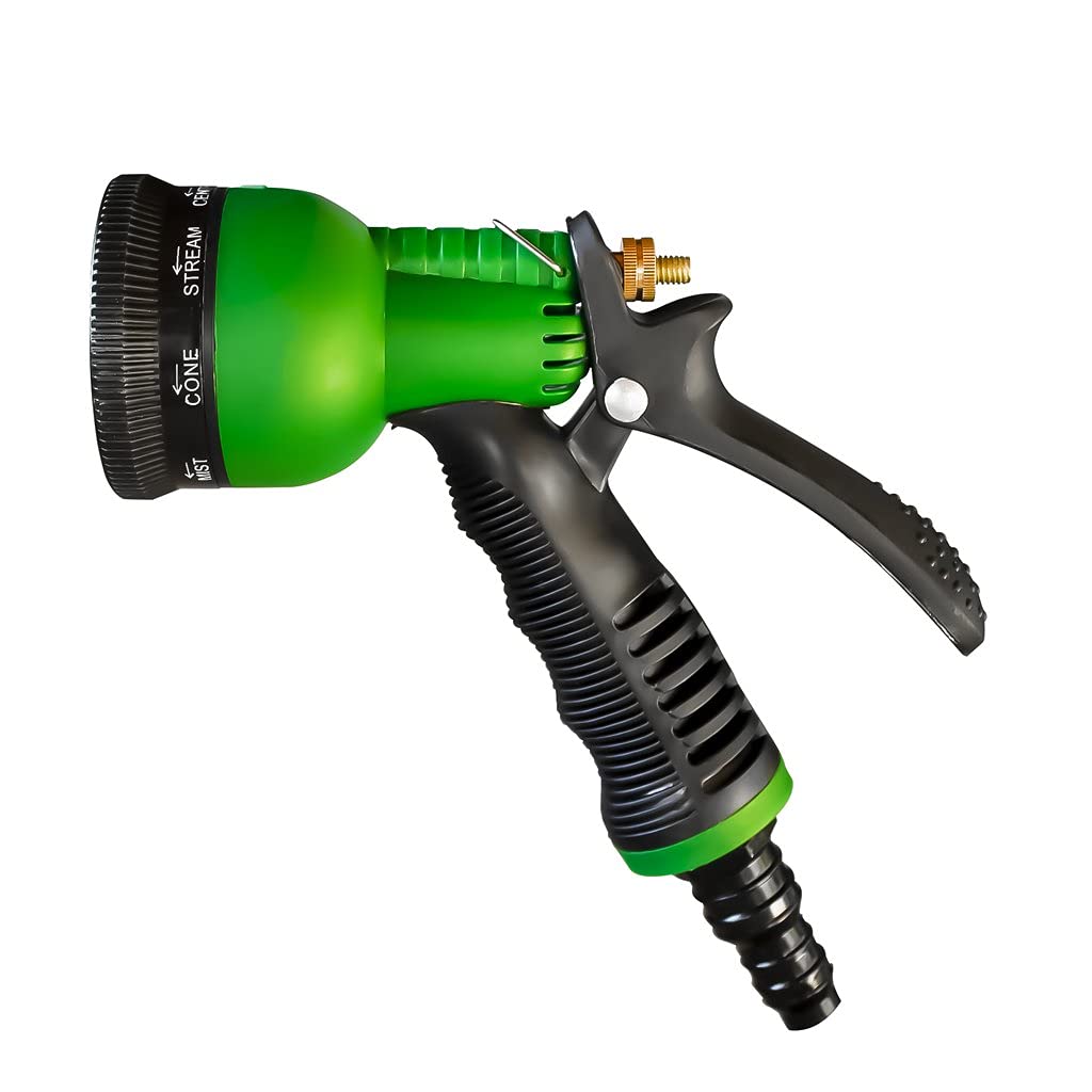 TrustBasket 7 Pattern High Pressure Plastic Sprayer Gun | Hose Nozzle Water Spray Gun for gardening with Multi purpose use & sprayer for plants. (B098GJ5SB4) Amazon Price History, Amazon Price Tracker