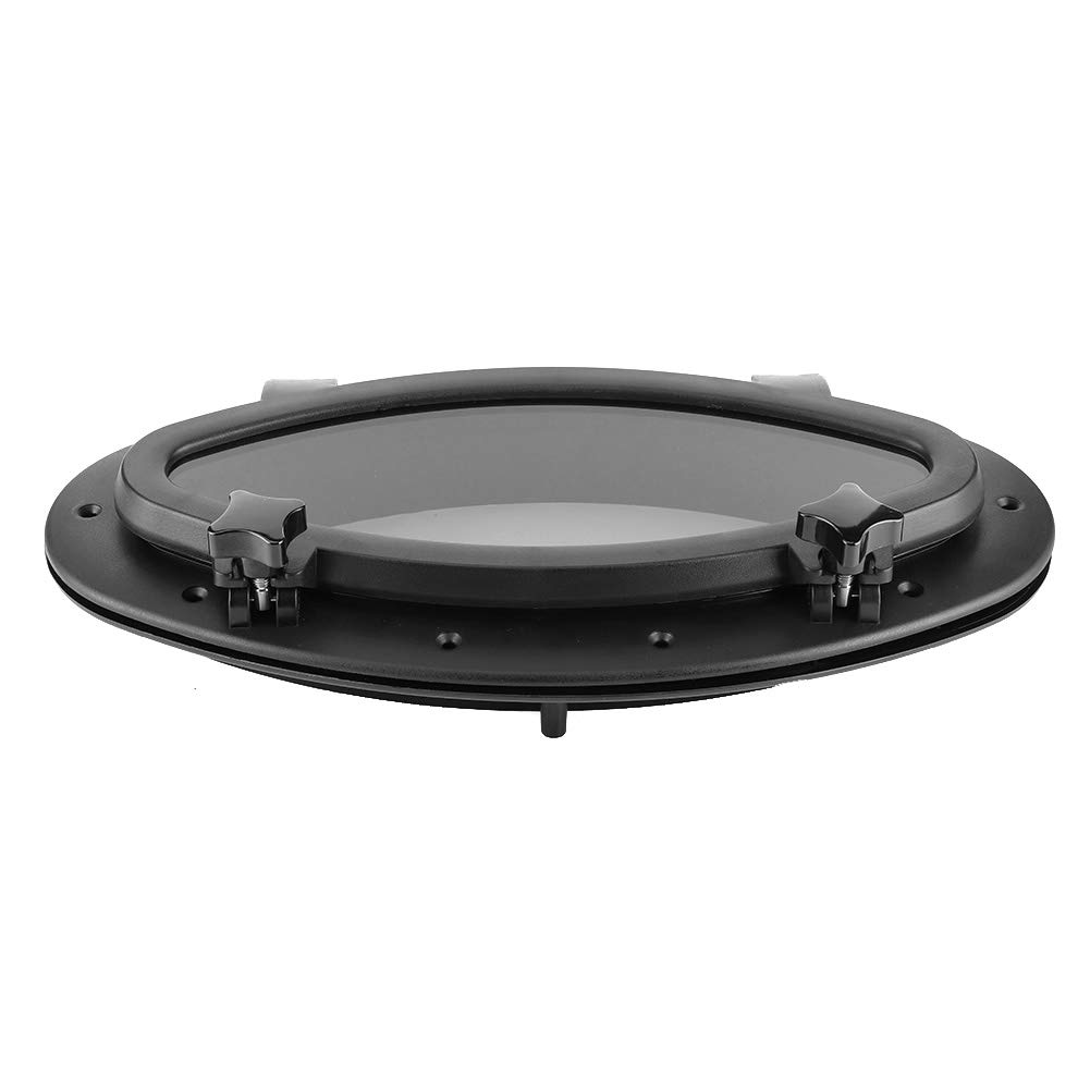 Ovales Boots-Bullauge Mit Fliegengitter - Marine Bullauge Aus Edelstahl 316 Für Yacht & RV