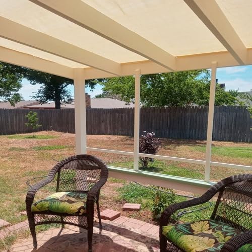 Large 6x7m Beige Shade Cloth for Greenhouse 90% Shading Rate – Outdoor Deck Pergola Garden Plants Shade Netting 1m 2m 4.0m 5m 6m 7m 8m 9m 10m