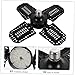 Hemobllo Garage Light Fixture 4-Legged Led Ceiling Light Foldable No Tools Needed Ac85-