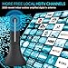 2026 Digital TV Antenna Indoor for Local Channels, Long Range TV Antenna for Smart TV and All Older TV's,Supports 4K 1080P HD VHF UHF with Amplifier Signal Booster and 13ft Cable