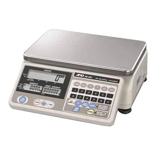 A&D Engineering Báscula de conteo HC-i serie HC-i, capacidad de 60 libras, 110 V