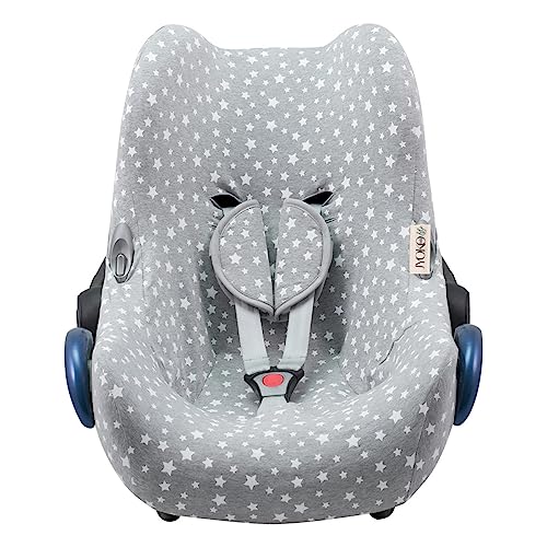 JYOKO Kids Cover Liner Compatible with Maxi COSI Cabriofix, City, Streety Fix (White Star)