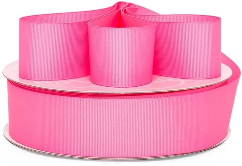 Hot Pink Grosgrain Ribbon 5/8" X 50 Yards