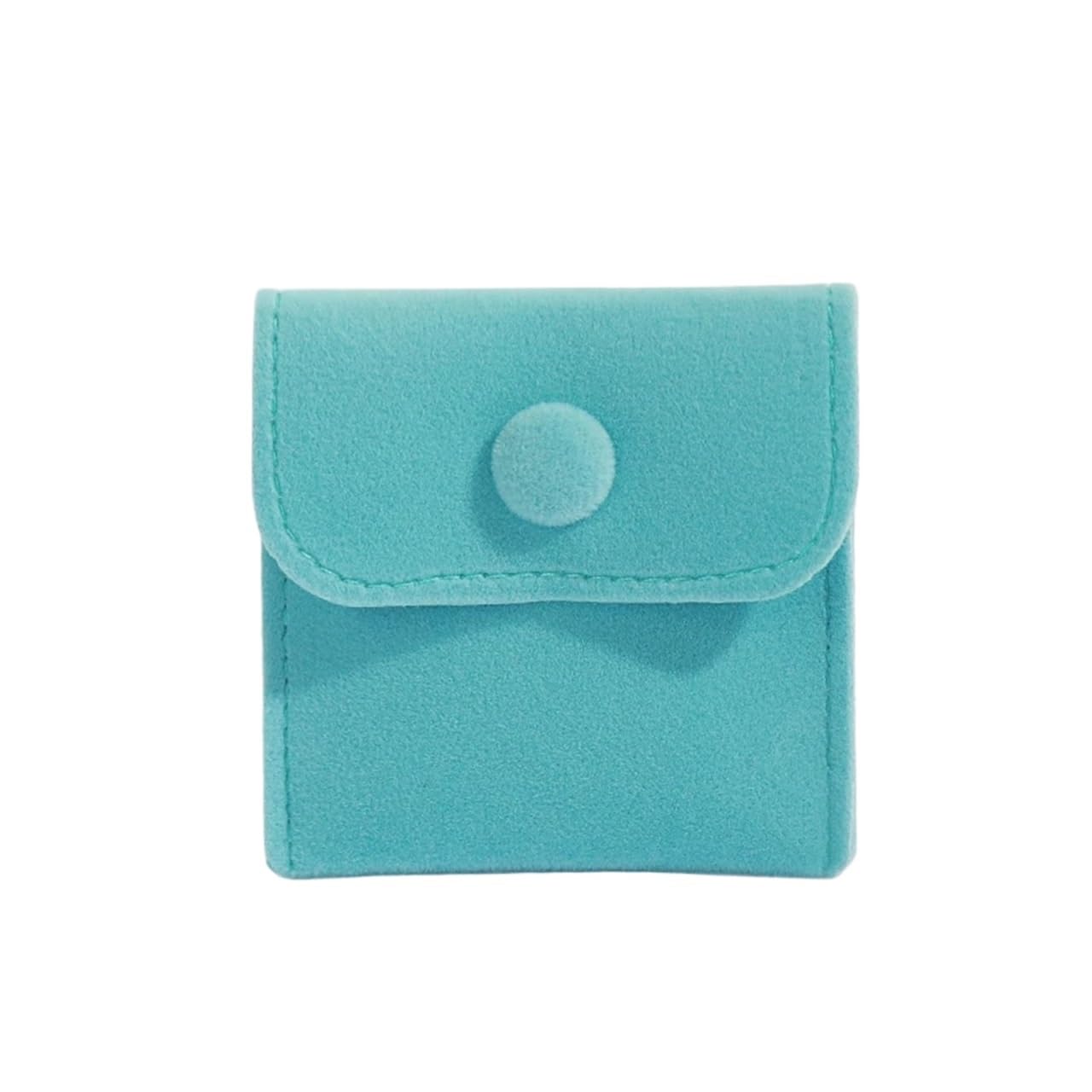 5 sacchetti porta gioielli in velluto con buste bottone a pressione, borsa for anelli, bracciali, collane, orecchini, confezioni regalo Per Collana Anelli