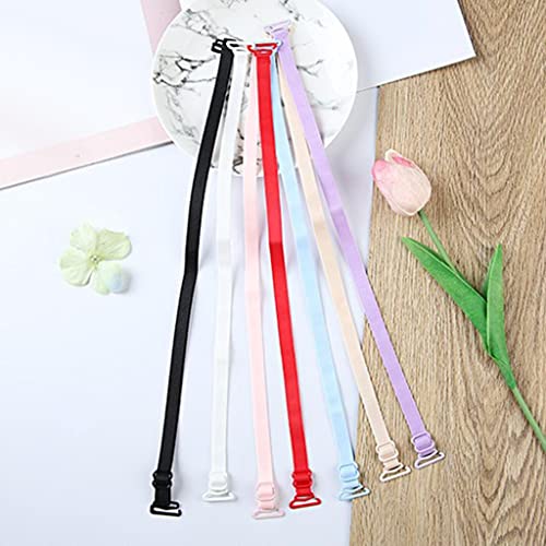 Generic 30EA1F4D81986629B1DF8C2E73DB402D 1 Pair Of Bra Straps Non- Replacement Straps Adjustable thumb #5