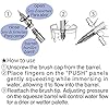 Kuretake Zig Watercolor System Brush2O, Multicolor, S