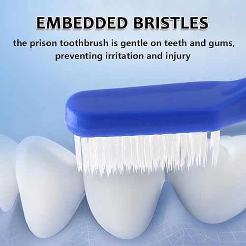 Miniatura 3 de Kit de cepillo de dientes, bolígrafo, peine, cuchara para suministros diarios de cárcel