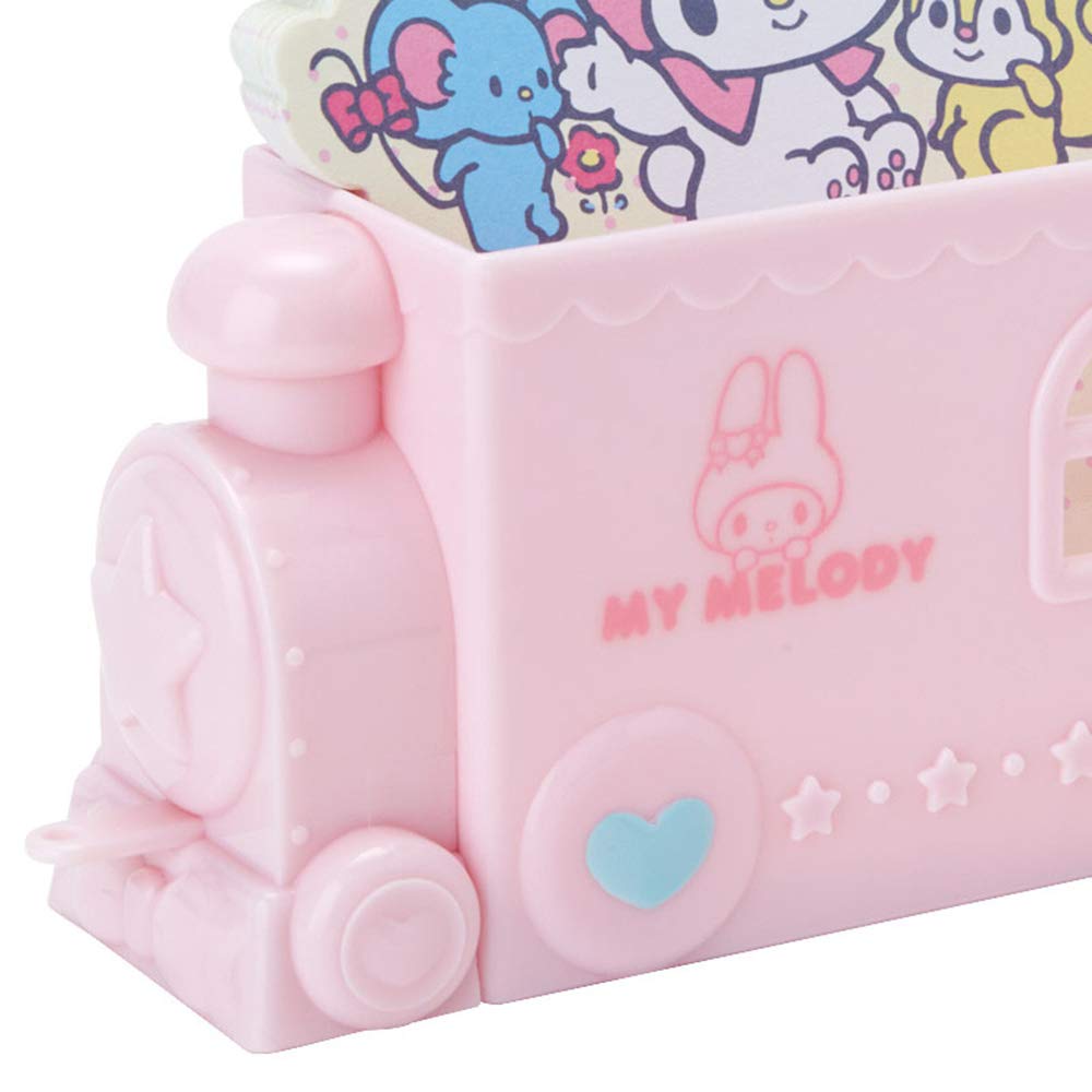 希少　レア　サンリオ　キティ　マイメロディ　汽車型メモスタンド&メモセット 希少 レア サンリオ キティ マイメロディ 汽車型メモスタンド