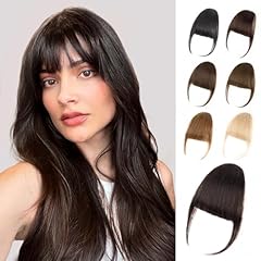 Brown Black-Wispy Bangs