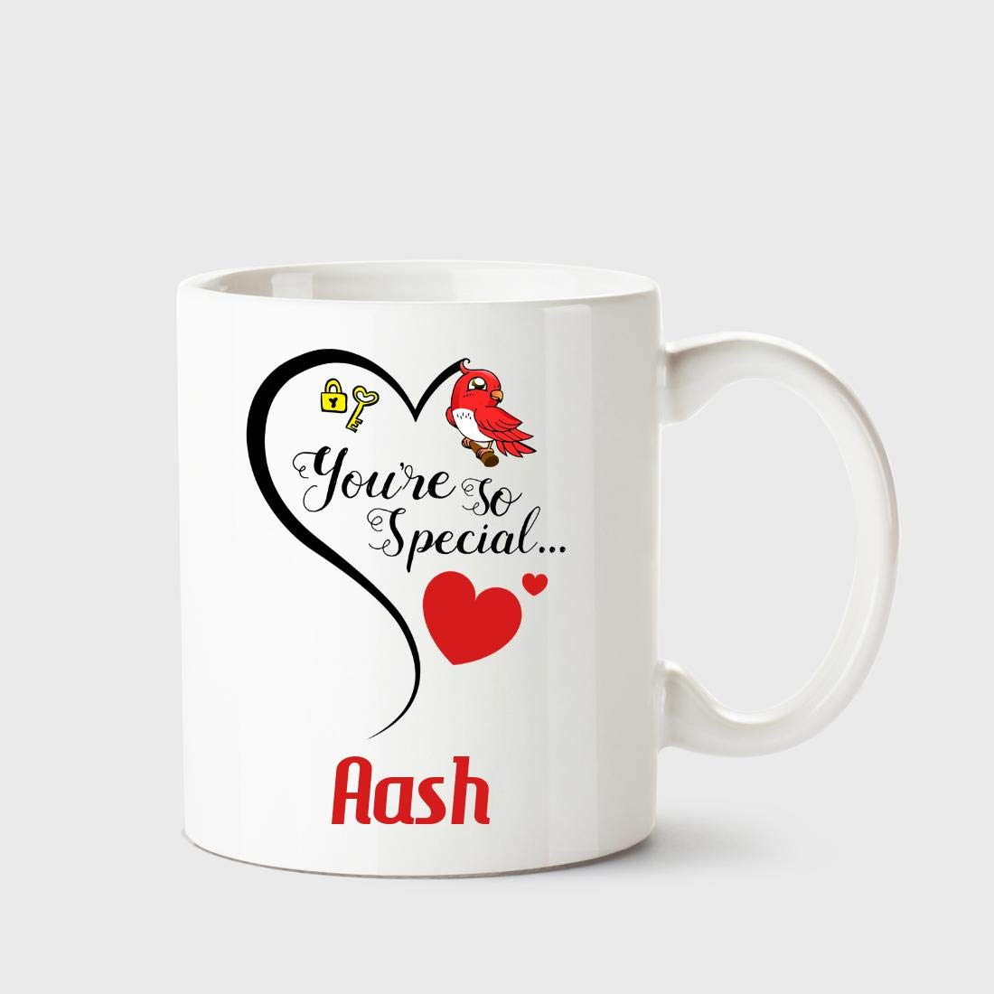 Chanakya You're so Special Aash White Coffee Name Ceramic Mug